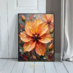 FLO pretty flowers art 189