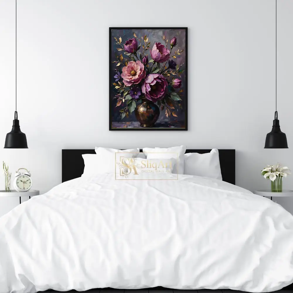 FLO-purple-bouquet-in-vase-194-02 FLO purple bouquet in vase 194