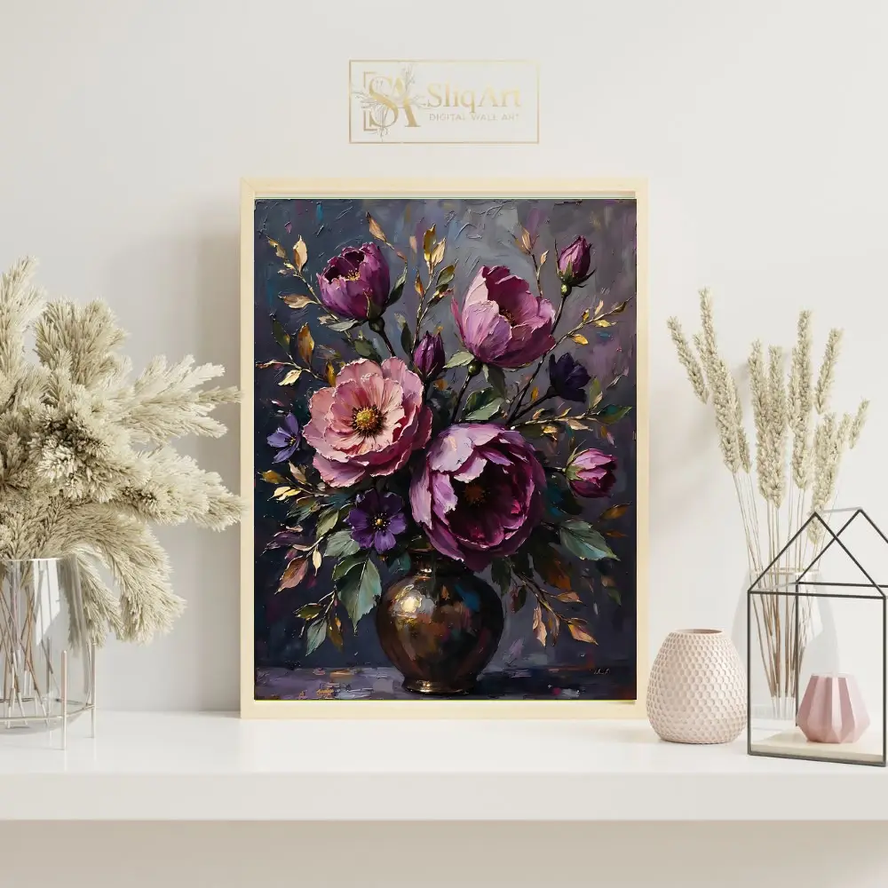 FLO-purple-bouquet-in-vase-194-07 FLO purple bouquet in vase 194