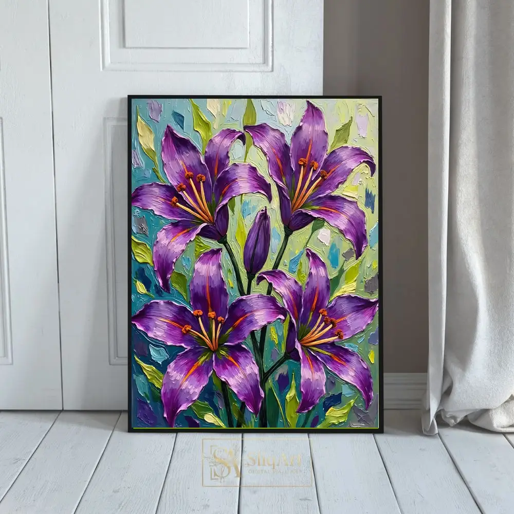 FLO-purple-lilies-painting-209-01 FLO purple lilies painting 209