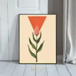 FLO red triangle flowers 220