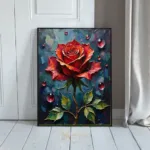 FLO rose painting 223