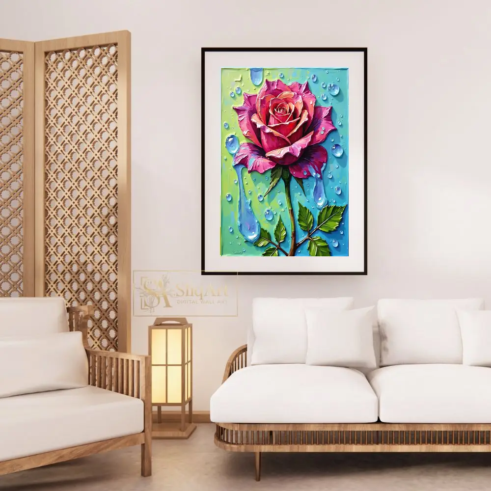 FLO-rose-with-drops-of-water-230-03 FLO rose with drops of water 230