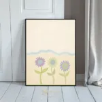 FLO sunflower beach card 239