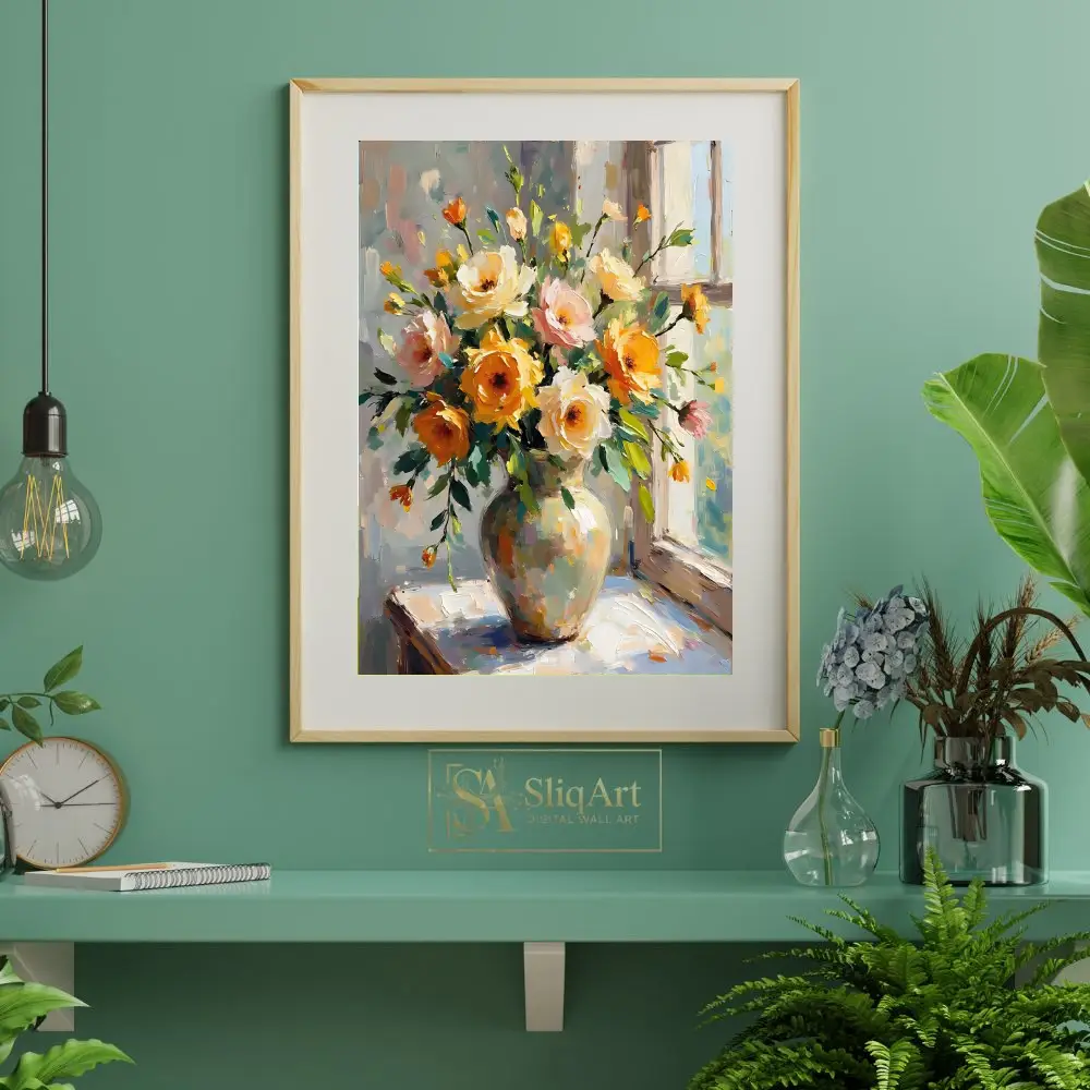 FLO-sunflower-bouquet-in-vase-244-06 FLO sunflower bouquet in vase 244