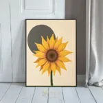 FLO sunflower moonlit canvas 253