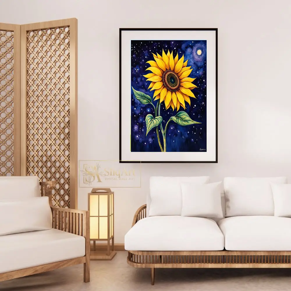 FLO-sunflower-under-the-night-sky-273-03 FLO sunflower under the night sky 273