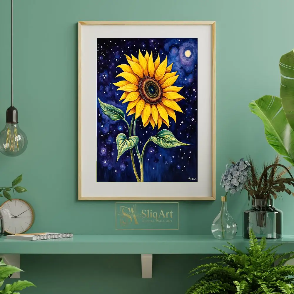 FLO-sunflower-under-the-night-sky-273-06 FLO sunflower under the night sky 273
