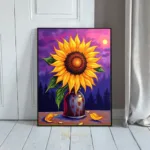 FLO sunflower vase autumn 275