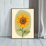 FLO sunflower watercolor 278