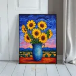 FLO sunflowers in vase 2 265