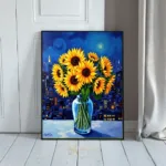 FLO sunflowers in vase 4 267