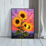 FLO sunflowers painting 268