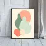 FLO watercolor abstract composition 304