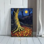 LAN autumn tree by moonlight 020