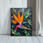 LAN colorful flower painting 035