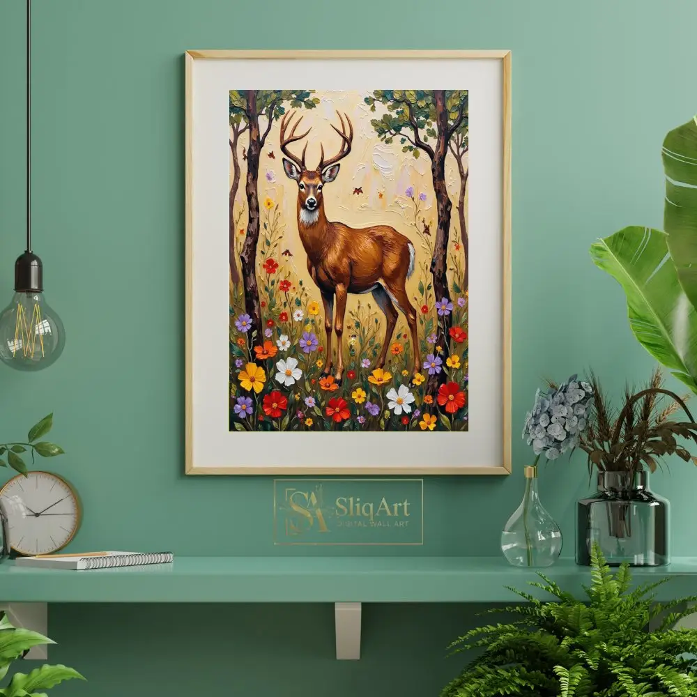 LAN-deer-in-flower-field-037-06 LAN deer in flower field 037