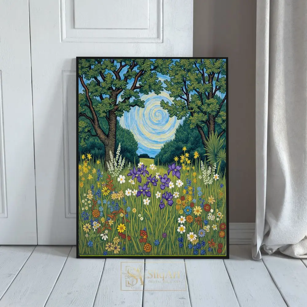 LAN-forest-landscape-floral-border-067-01 LAN forest landscape floral border 067