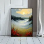 LAN forest misty landscape 068