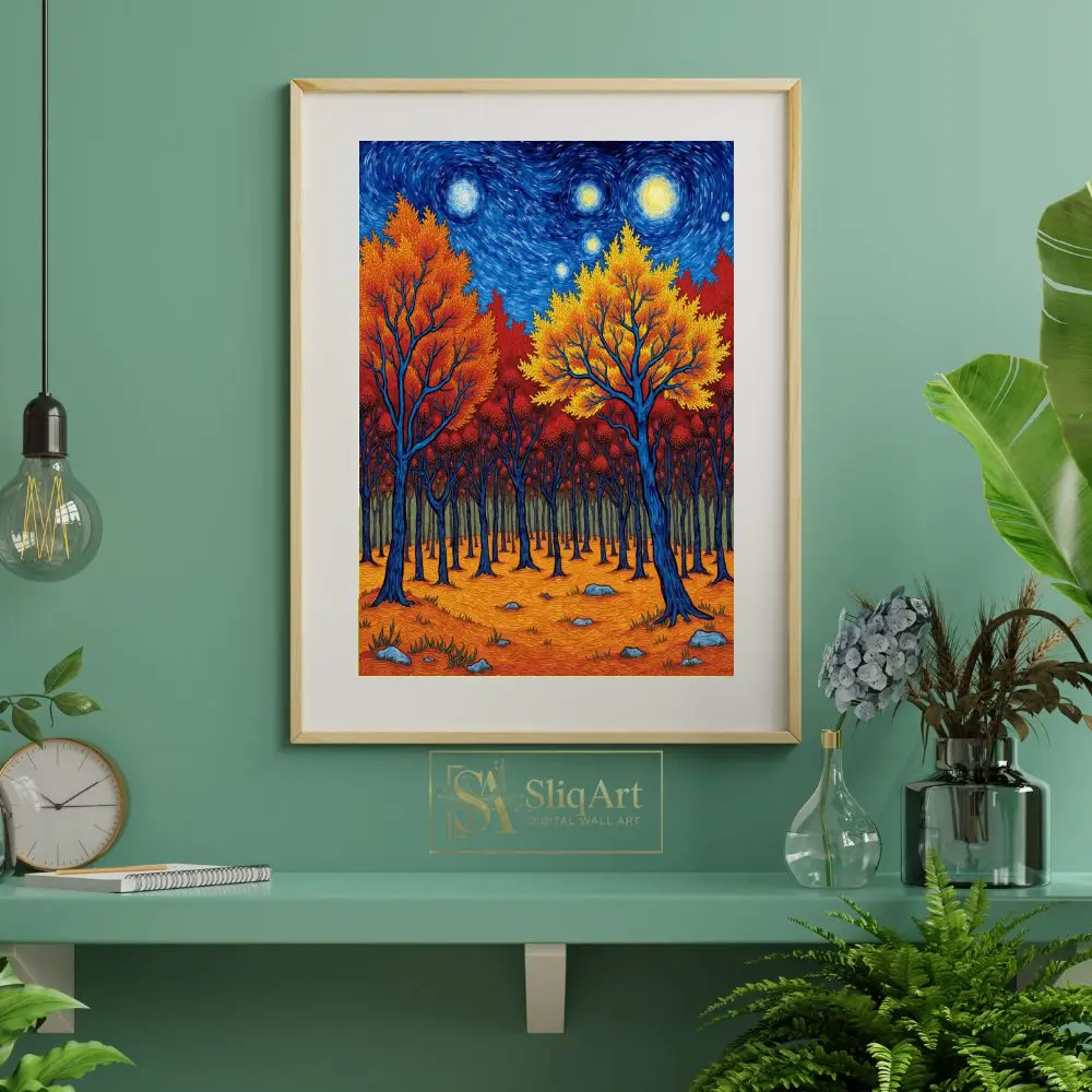 LAN-forest-night-sky-poster-072-06 LAN forest night sky poster 072