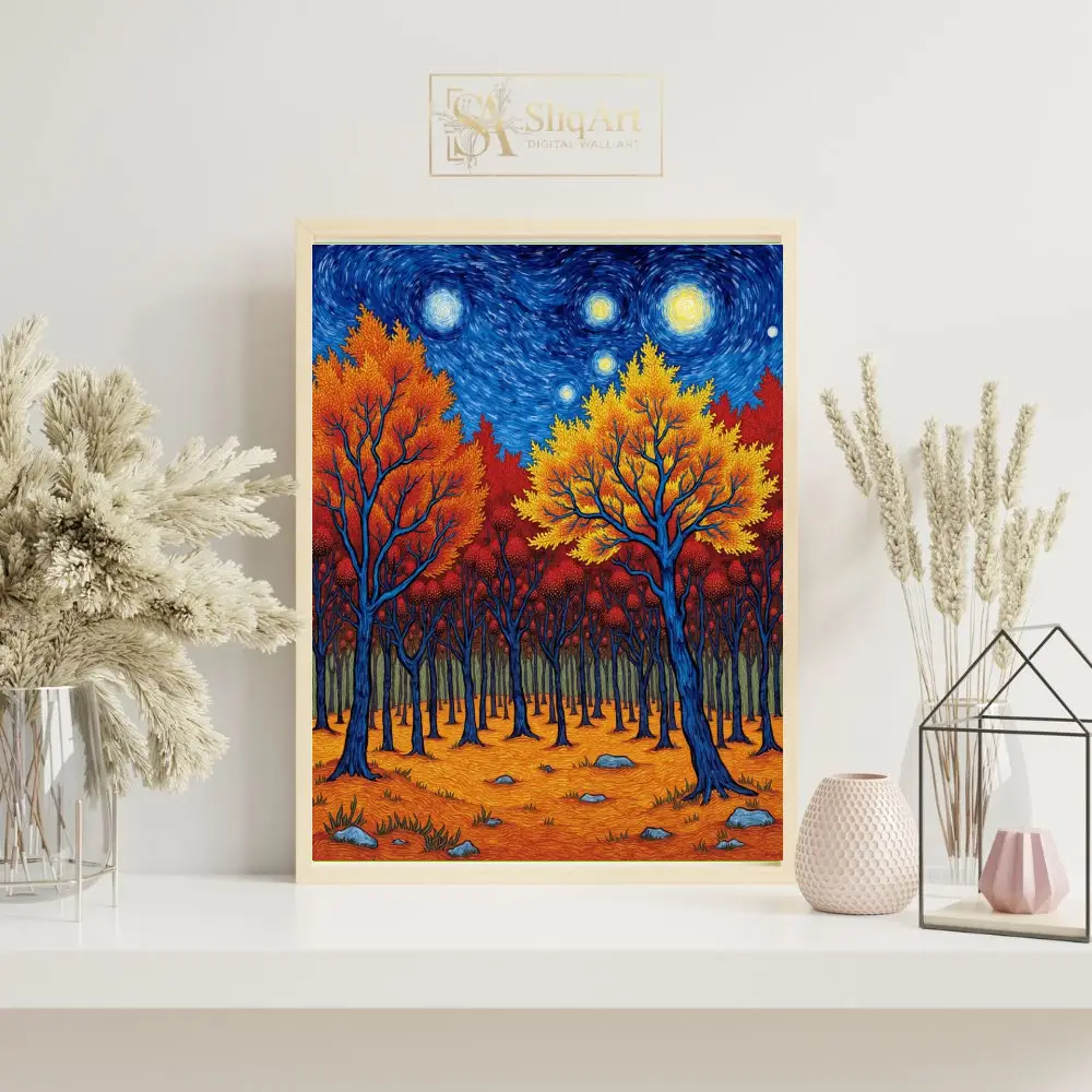 LAN-forest-night-sky-poster-072-07 LAN forest night sky poster 072