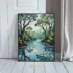 LAN forest river landscape 089