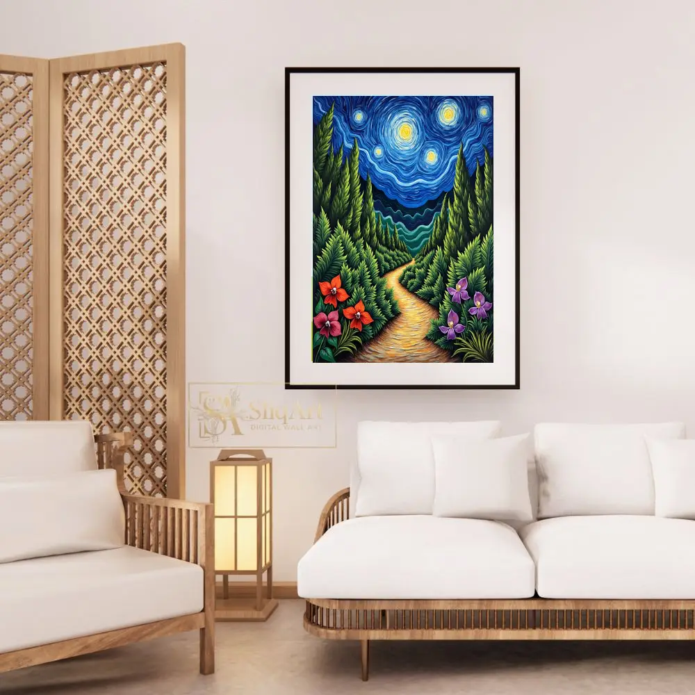 LAN-forest-road-under-starry-night-sky-091-03 LAN forest road under starry night sky 091