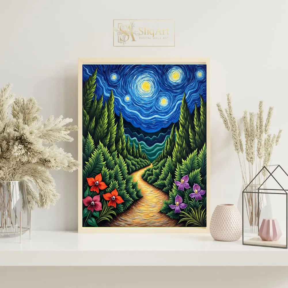 LAN-forest-road-under-starry-night-sky-091-07 LAN forest road under starry night sky 091