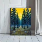 LAN forest sunset 093