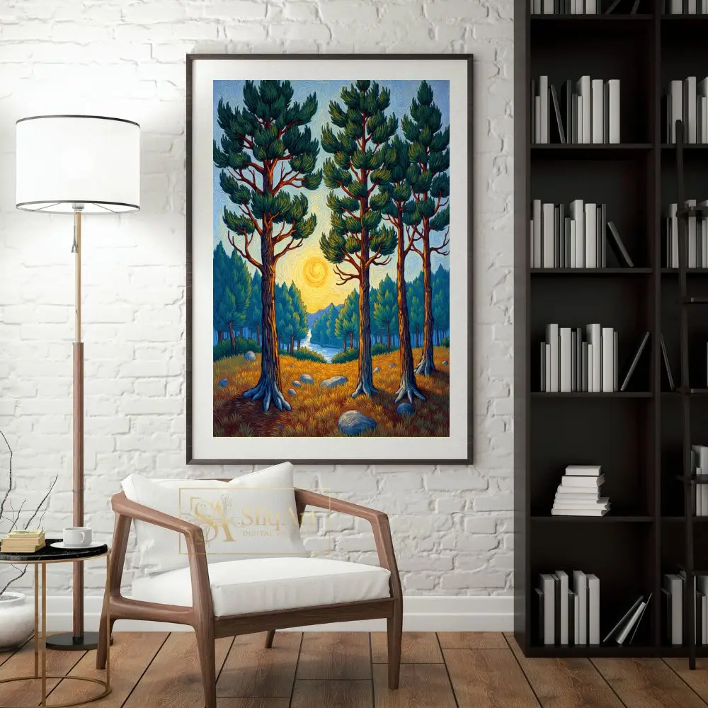 LAN-forested-sunset-065-04 LAN forested sunset 065