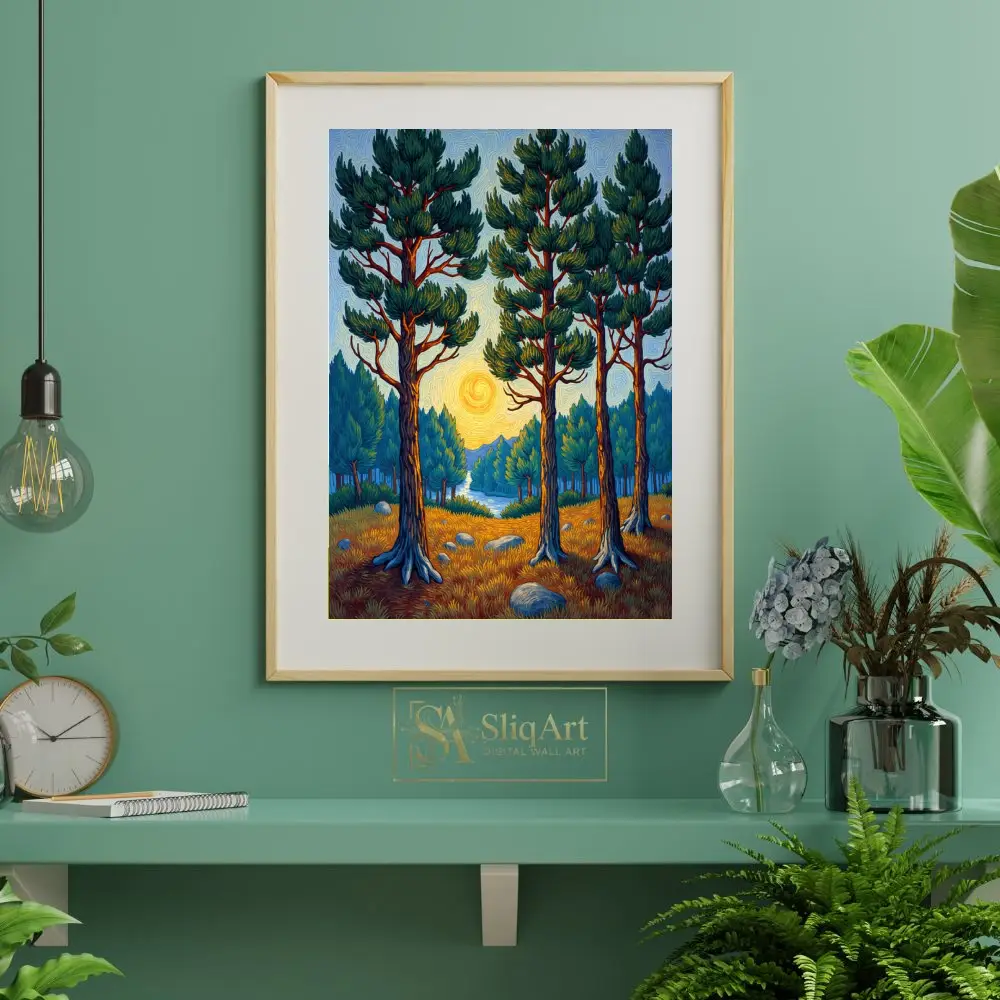 LAN-forested-sunset-065-06 LAN forested sunset 065