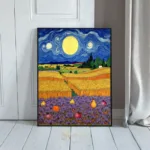 LAN golden hour rural landscape 105