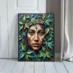 LAN indian woman face 112