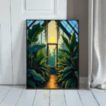 LAN junglehouse greenhouse sunlight window 119