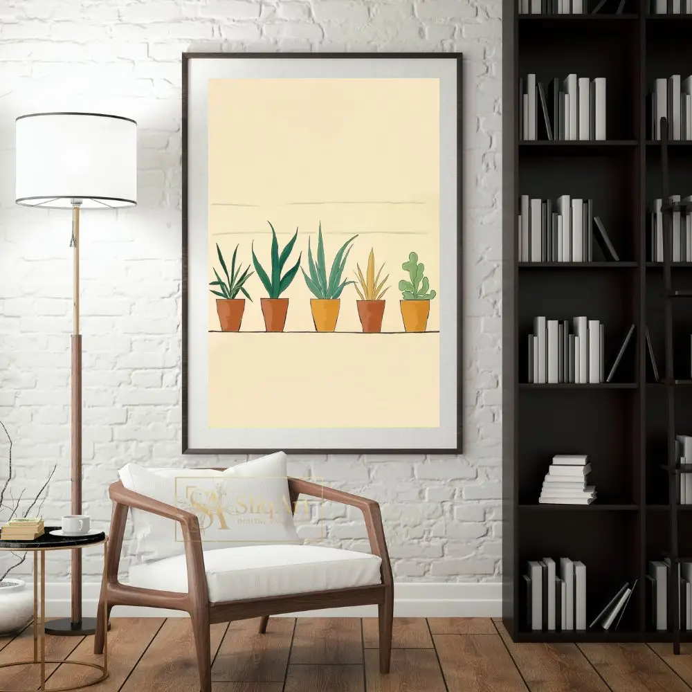LAN-line-of-four-potted-plants-135-04 LAN line of four potted plants 135