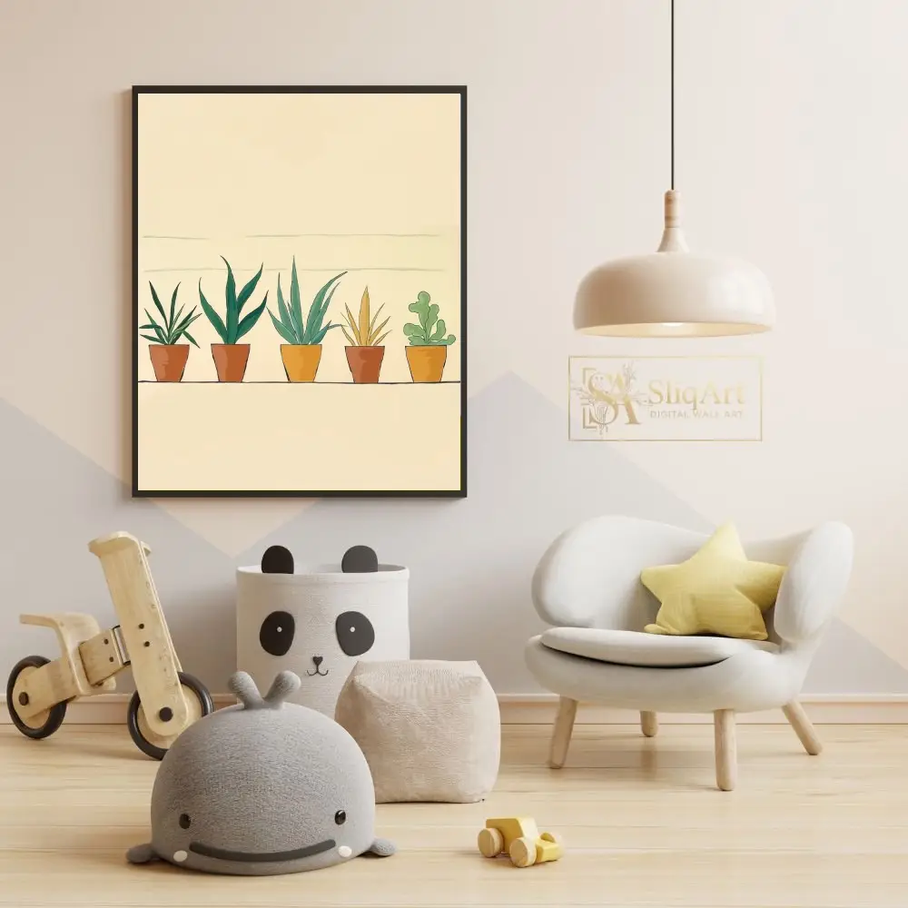 LAN-line-of-four-potted-plants-135-05 LAN line of four potted plants 135