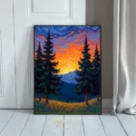 LAN mountain sunset 1 154