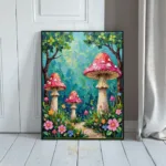 LAN mushrooms in meadow 156