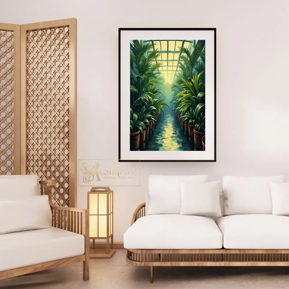 LAN-potted-tropical-plants-in-greenhouse-183-03 LAN potted tropical plants in greenhouse 183