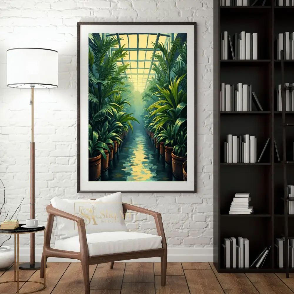 LAN-potted-tropical-plants-in-greenhouse-183-04 LAN potted tropical plants in greenhouse 183