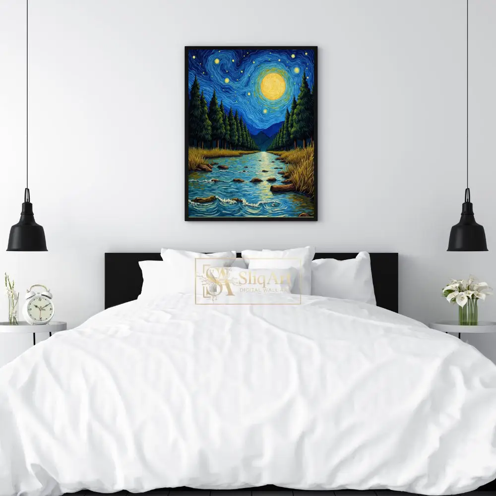 LAN-river-moonlight-night-sky-art-188-02 LAN river moonlight night sky art 188