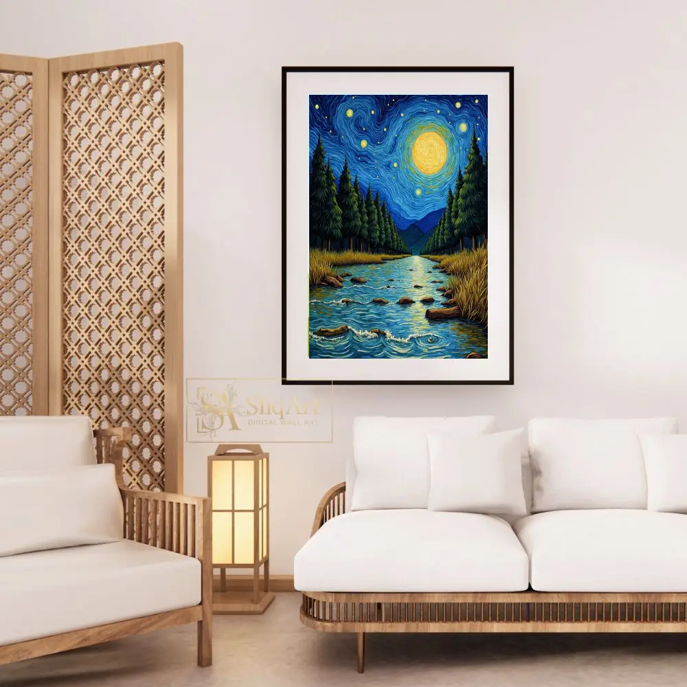 LAN-river-moonlight-night-sky-art-188-03 LAN river moonlight night sky art 188