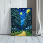 LAN starry night pathway 207
