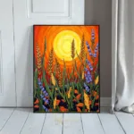 LAN sunflower sunset crops 213