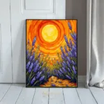 LAN sunrise at a field of lavender 217