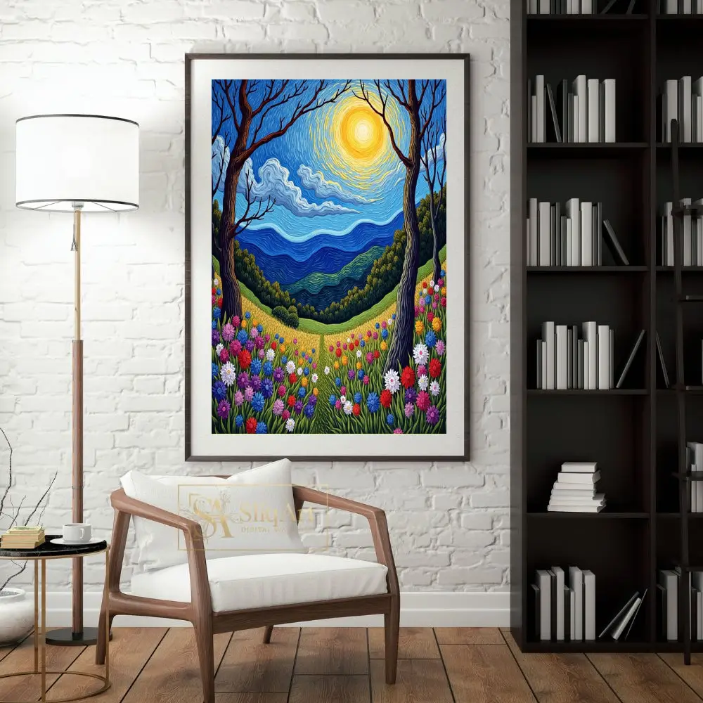 LAN-sunset-field-with-stars-and-flowers-218-04 LAN sunset field with stars and flowers 218