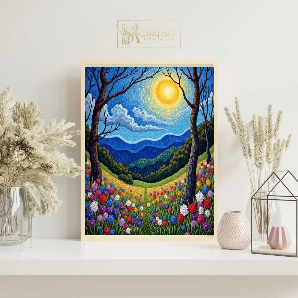 LAN-sunset-field-with-stars-and-flowers-218-07 LAN sunset field with stars and flowers 218