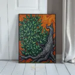 LAN tree and plant illustration 226