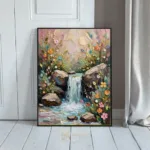 LAN waterfall meadow landscape 271