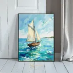 NAU azure expedition impasto schooner art 353